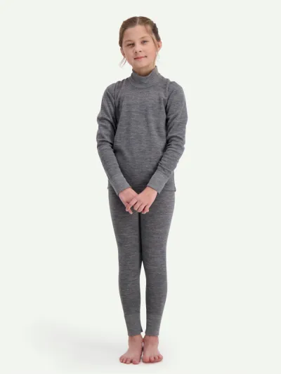 Merino Extreme -Lasten Kerrasto Svala Harmaa 140 cm