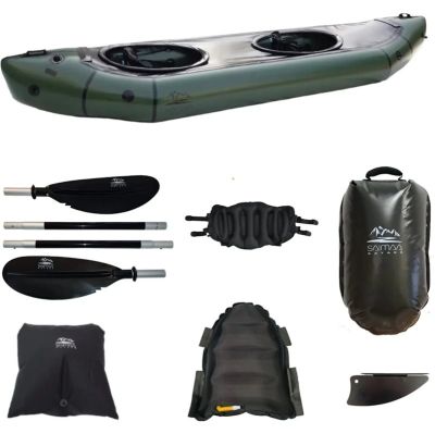 Saimaa Kayaks Packraft Adventure Twin XXL Army Green