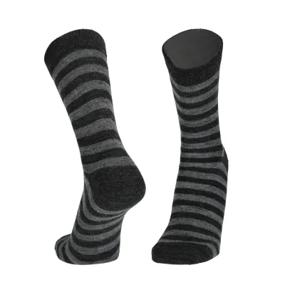 Raita Merinosukat 2-pack Musta/harmaa Svala 35-38