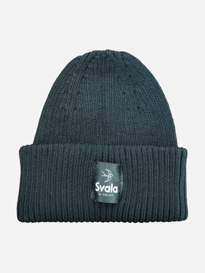 Merino Knit pipo - Kide Musta Svala yksi koko
