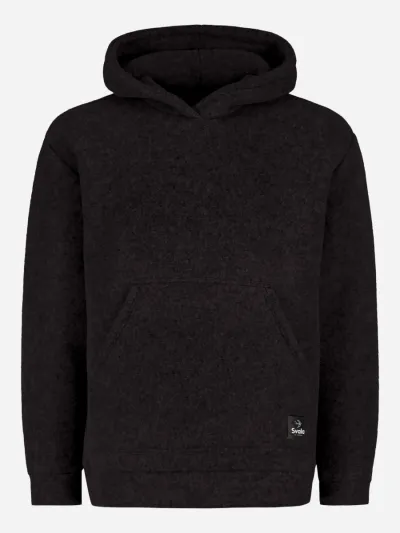 Merino Fleece Huppari, Polar Musta Svala L