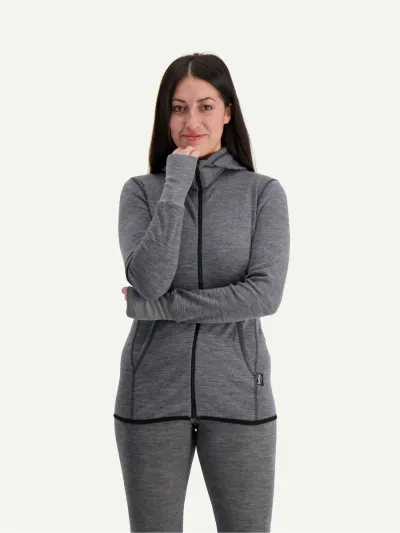 Merino Extreme Välihuppari Harmaa Svala S
