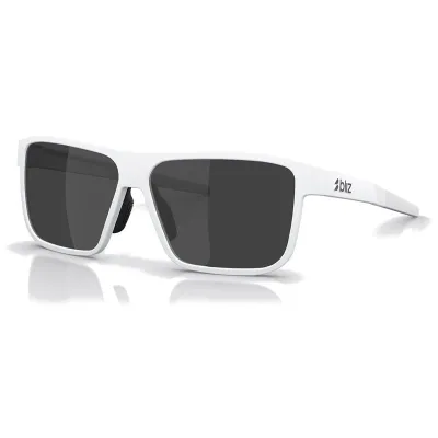 Bliz A008 Matte White/Smoke