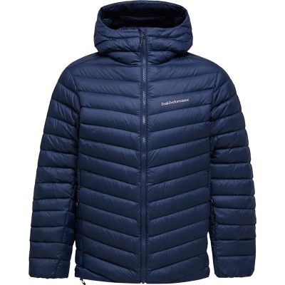 Peak Performance M Frost Down Hood Jacket Blue Shadow - S