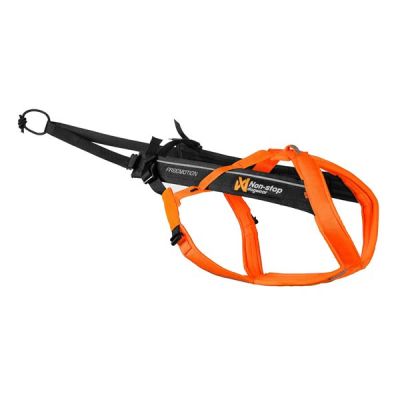 Non-stop dogwear Freemotion Harness 5.0 Black/Orange - 5
