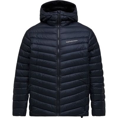 Peak Performance M Frost Down Hood Jacket Black - XXL