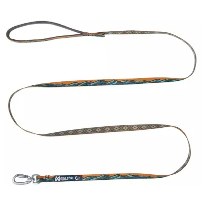 Non-stop dogwear Trail Quest Leash Rp Edition Teal/Oak - 15 mm / 2m