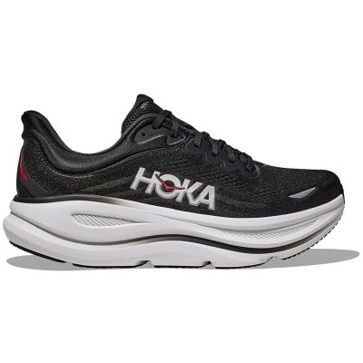 Hoka M Bondi 9 Black/Vermillion - 42 2/3