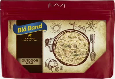 Blå Band Riisiä ja kanaa, hedelmiä, vihanneksia, mausteita retkiruoka