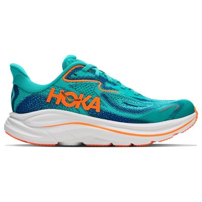 Hoka Y Clifton 10 Youth Night Glow Blue/Electric Aqu - 37 1/3