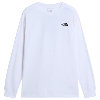 The North Face M Evolution Box Nse Regular Long Sleeve Tnf White - S
