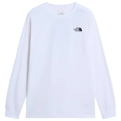 The North Face M Evolution Box Nse Regular Long Sleeve Tnf White - S, kuva 1 / 1