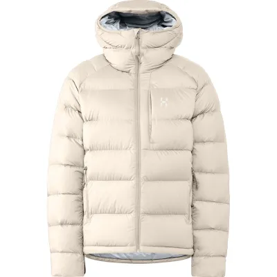 Haglöfs Rosson Down Hood Women Chalk Beige - S, kuva 1 / 1