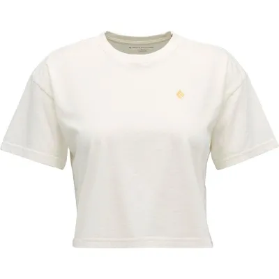 Black Diamond W Diamond Crop Ss Tee Off White - XS, kuva 1 / 1