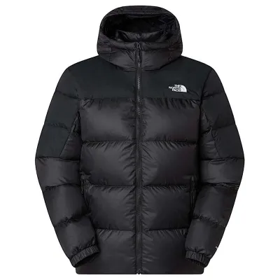 The North Face M Diablo Down 2.0 Hoodie Tnf Black Heather/Tnf B - XL, kuva 1 / 1