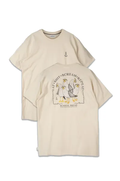 Lakor Seagull Squad Back T-shirt miesten t-paita