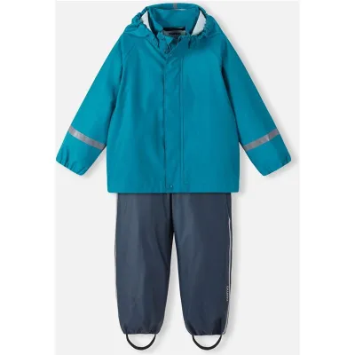 Reima Rain Outfit Tihku Aquatic Blue - 110, kuva 1 / 1