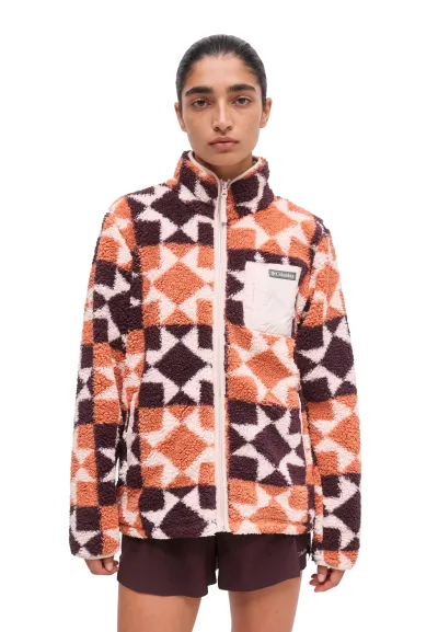Columbia Women's West Bend Print Full Zip II Jacket naisten fleecetakki