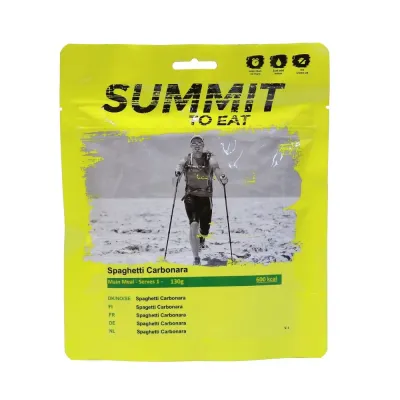 Summit To Eat Spagetti Carbonara retkiruoka