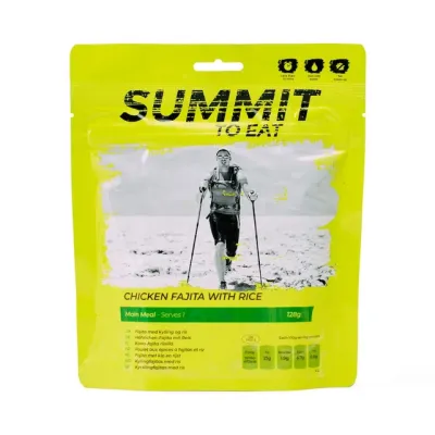 Summit To Eat Chicken Fajita With Rice kuivamuona