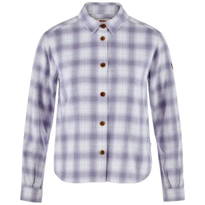 Fjällräven Women's Övik Boxy Flannel naisten flanellipaita