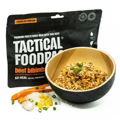 Tactical Foodpack Beef Bibimbap 120g retkiruoka