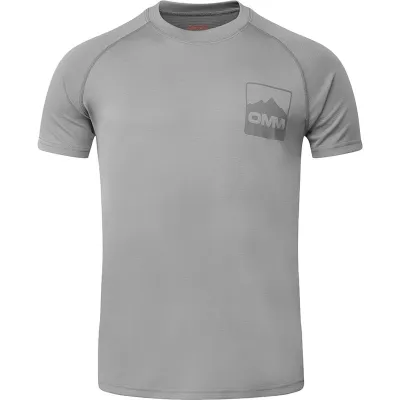 OMM Bearing Tee SS M Grey Square Chest Logo - XL, kuva 1 / 1