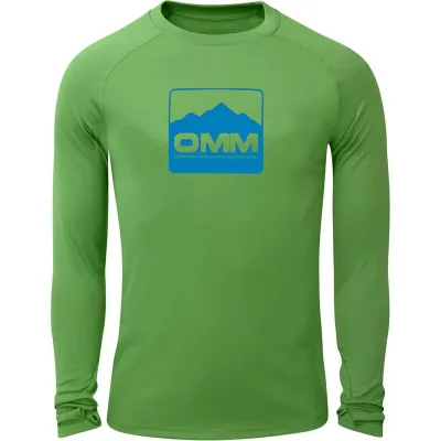 OMM Bearing Tee LS M Blue Chest Logo - XL, kuva 1 / 1