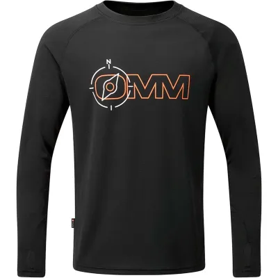OMM Bearing Tee LS M Black Compass - S, kuva 1 / 1