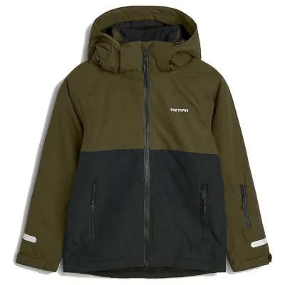 Tretorn Aktiv Cold Weather Jacket Olive Night - 134/140, kuva 1 / 1