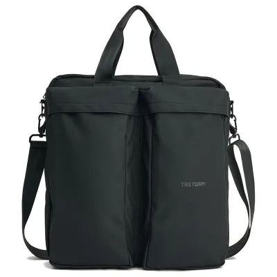 Tretorn Wings Shoulder Tote Black