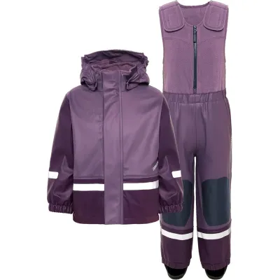 Didriksons Boardman Kids' Set Galon Eggplant - 90