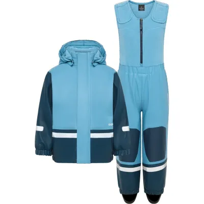 Didriksons Boardman Kids' Set Galon Winter Blue - 120