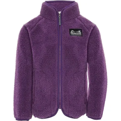 Didriksons Gibbs Kids' Full-Zip Northen Purple - 120, kuva 1 / 1