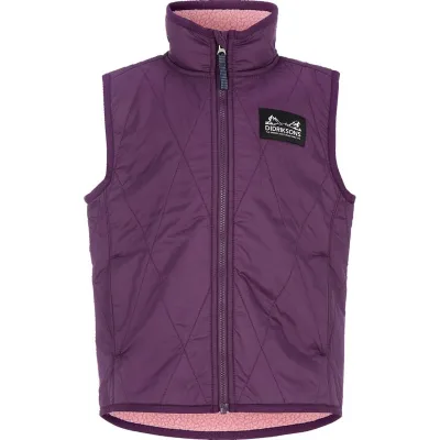 Didriksons Rime Kids' Vest Northen Purple - 100, kuva 1 / 1