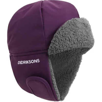 Didriksons Biggles Kids' Cap Northen Purple - 50, kuva 1 / 1