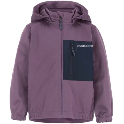 Didriksons Kaitum Kids' Jacket Eggplant - 100, kuva 1 / 1