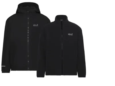 Jack Wolfskin Kids Iceland 3in1 Jacket lasten takki