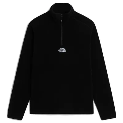 The North Face M Glacier 1/4 Zip - Embroidered Logo Tnf Black - L, kuva 1 / 1