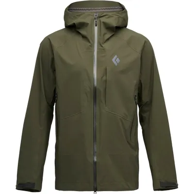 Black Diamond M Highline Stretch Shell Dark Moss - L, kuva 1 / 1
