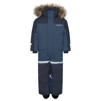 Didriksons Bjärven Kids' Coverall Navy - 110, kuva 1 / 1