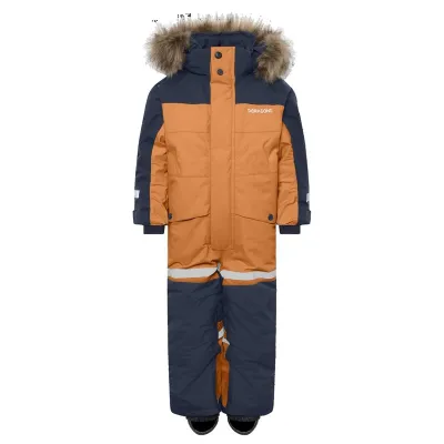 Didriksons Bjärven Kids' Coverall Almond Tree - 110, kuva 1 / 1