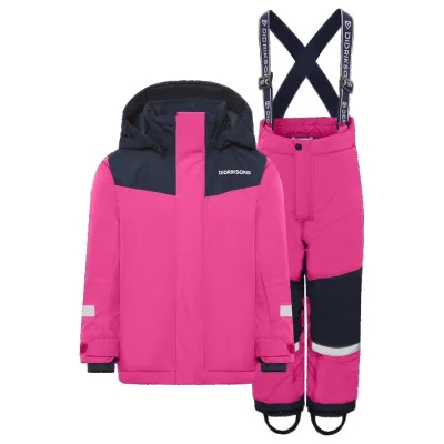 Didriksons Skare Kids' Set Cactus Pink - 140
