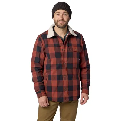 Marmot Hidden Peaks Shirt Jacket Pecan Buffalo Plaid - M, kuva 1 / 1