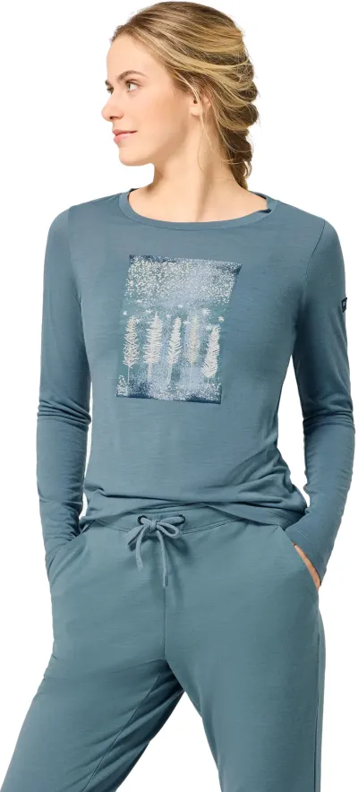 Supernatural Women's Wintery Long Sleeve naisten tekninen aluspaita