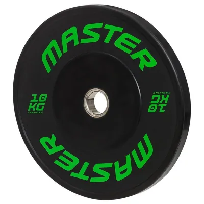 Master Fitness HG Bumpers, Viktskivor bumper - 5 kg