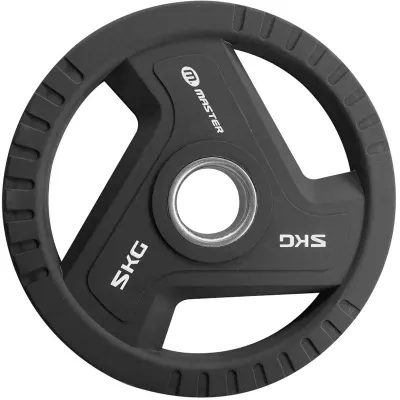 Master Fitness PU Plates Pro, Viktskivor PU - 5 kg