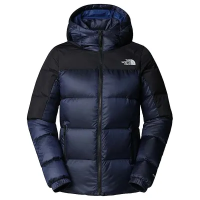 The North Face W Diablo Down 2.0 Hooded Jacket Estate Blue Black Heath - S, kuva 1 / 1