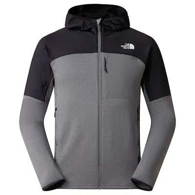 The North Face M Polartec Powergrid Stormgap Hoodie Smoked Pearl/Tnf Black - S, kuva 1 / 1