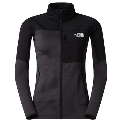 The North Face W Polartec Powergrid Stormgap Jacket Asphalt Grey/Tnf Black - M, kuva 1 / 1